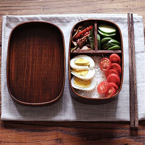 bento wooden lunch box